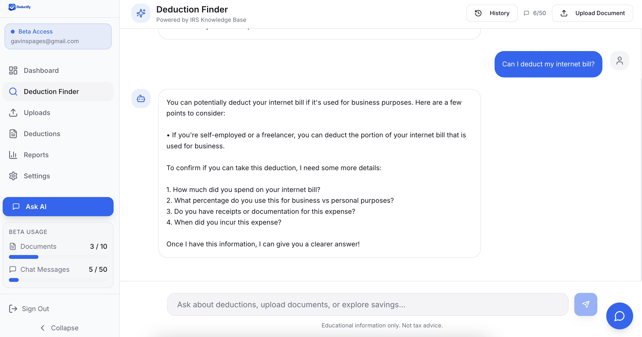 DeductifyAI gallery image