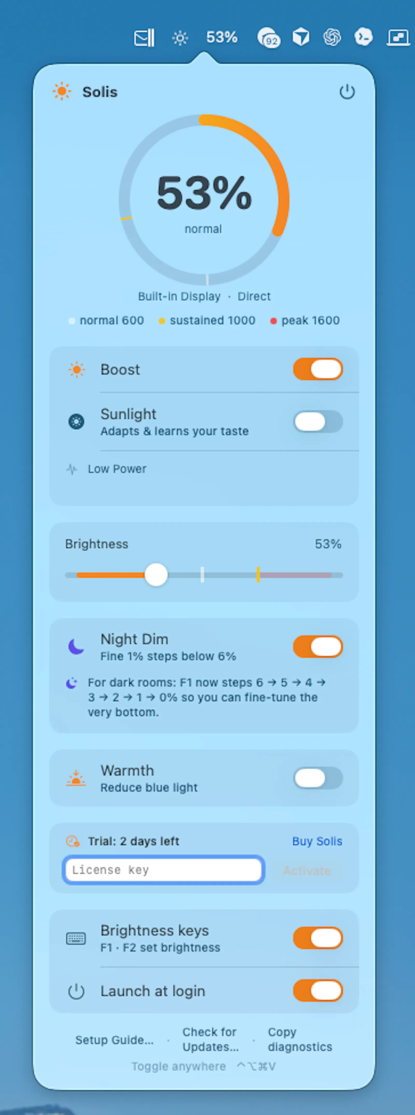 Solis screenshot 3