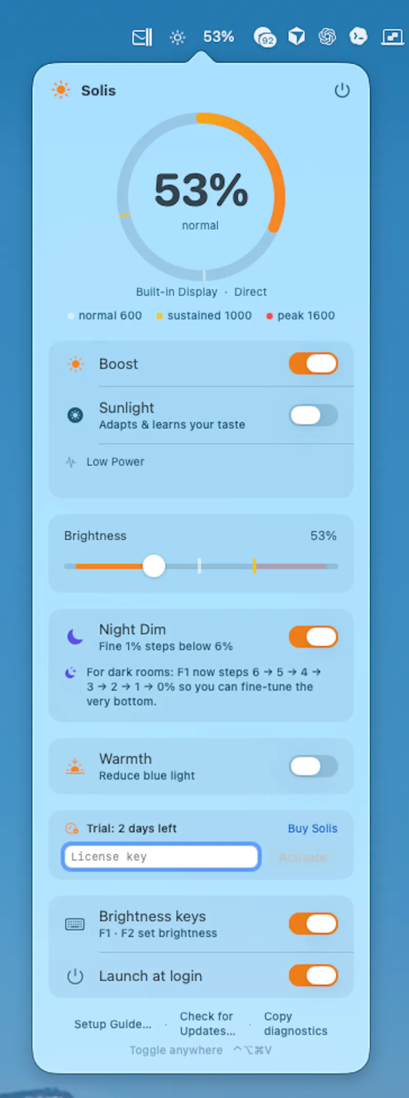 Solis screenshot 3