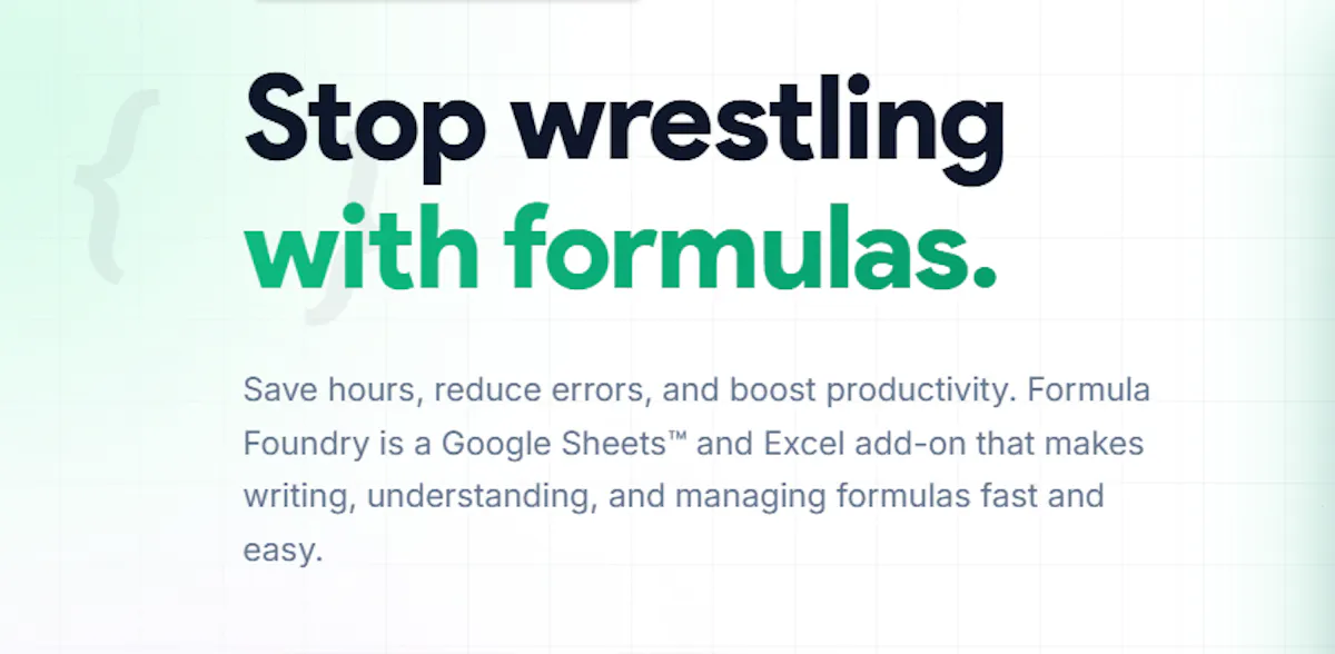 Formula Foundry