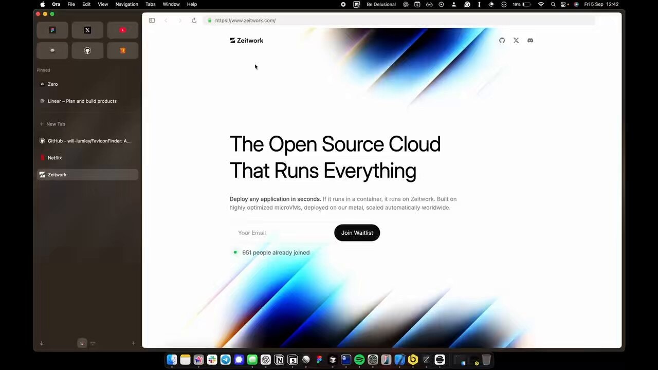 Ora Browser gallery image