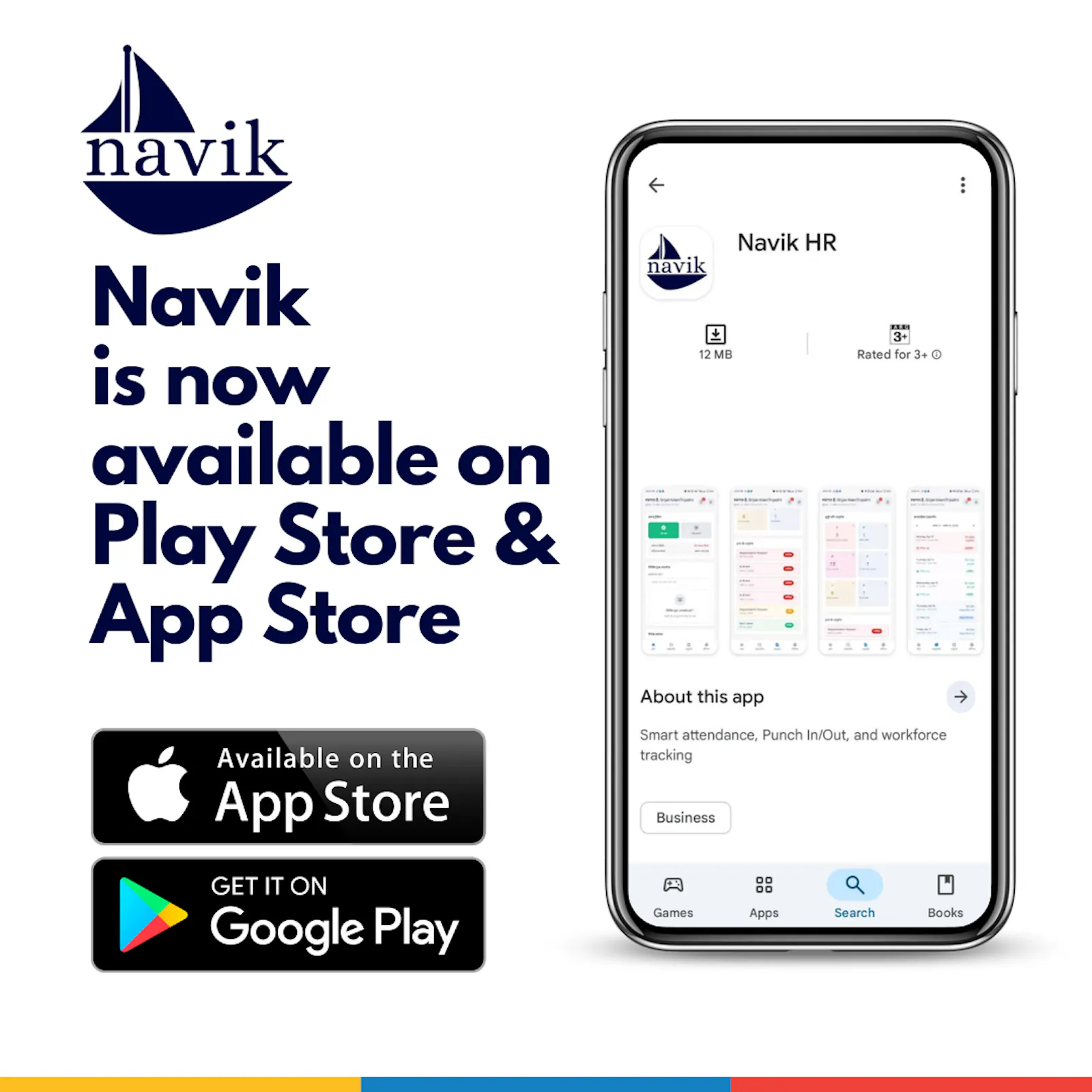 Navik HRMS screenshot 1