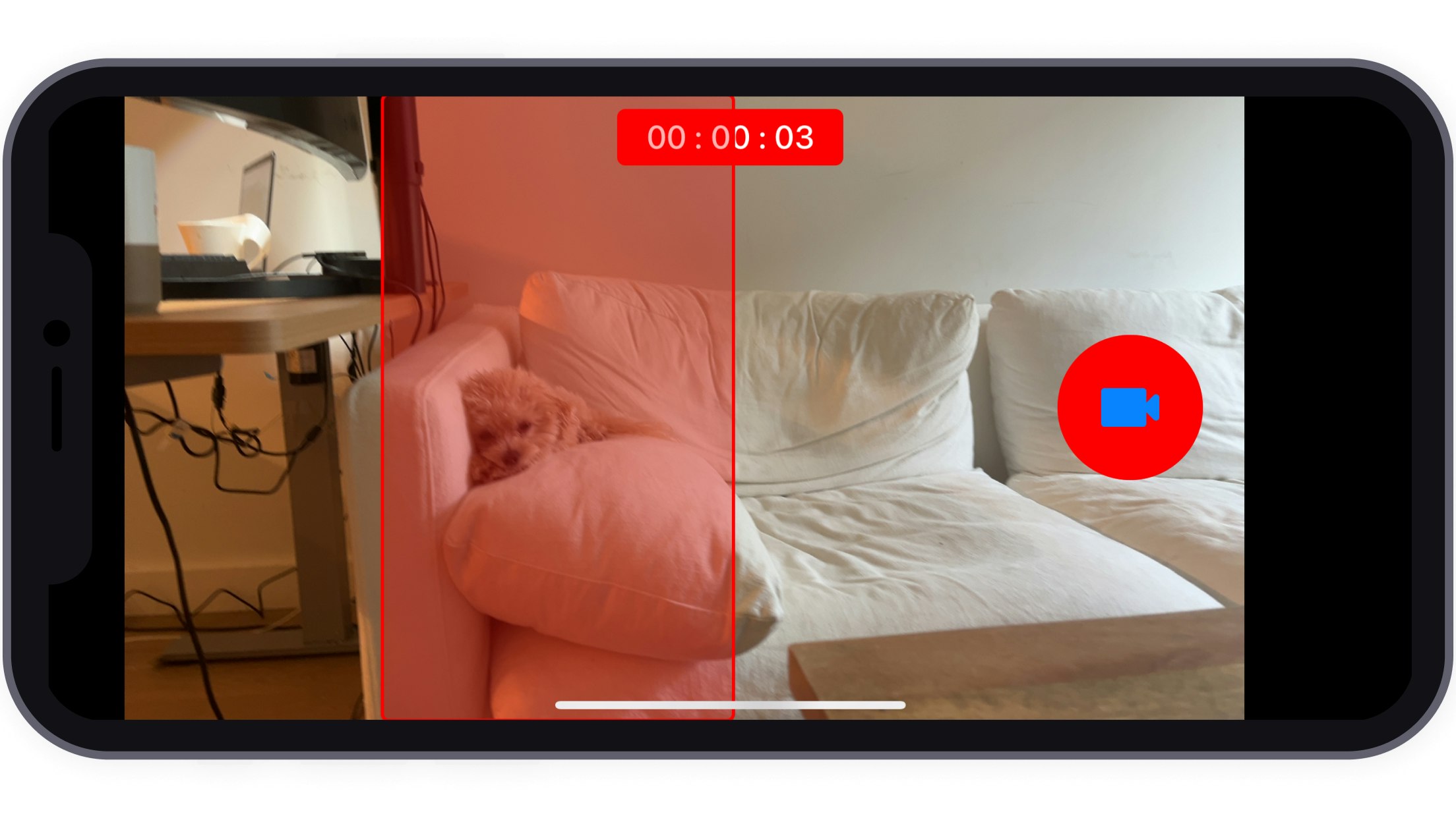 CropCam - Recordadora de video - Cámara de video con dos salidas media 2