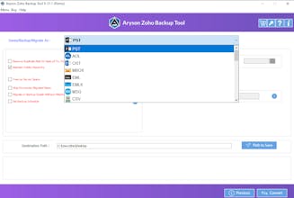 Zoho Backup Tool gallery image
