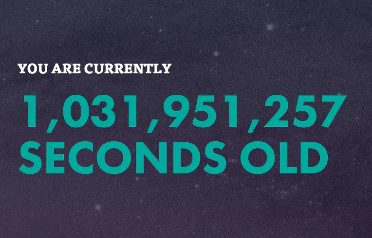 Billionth Second Birthday