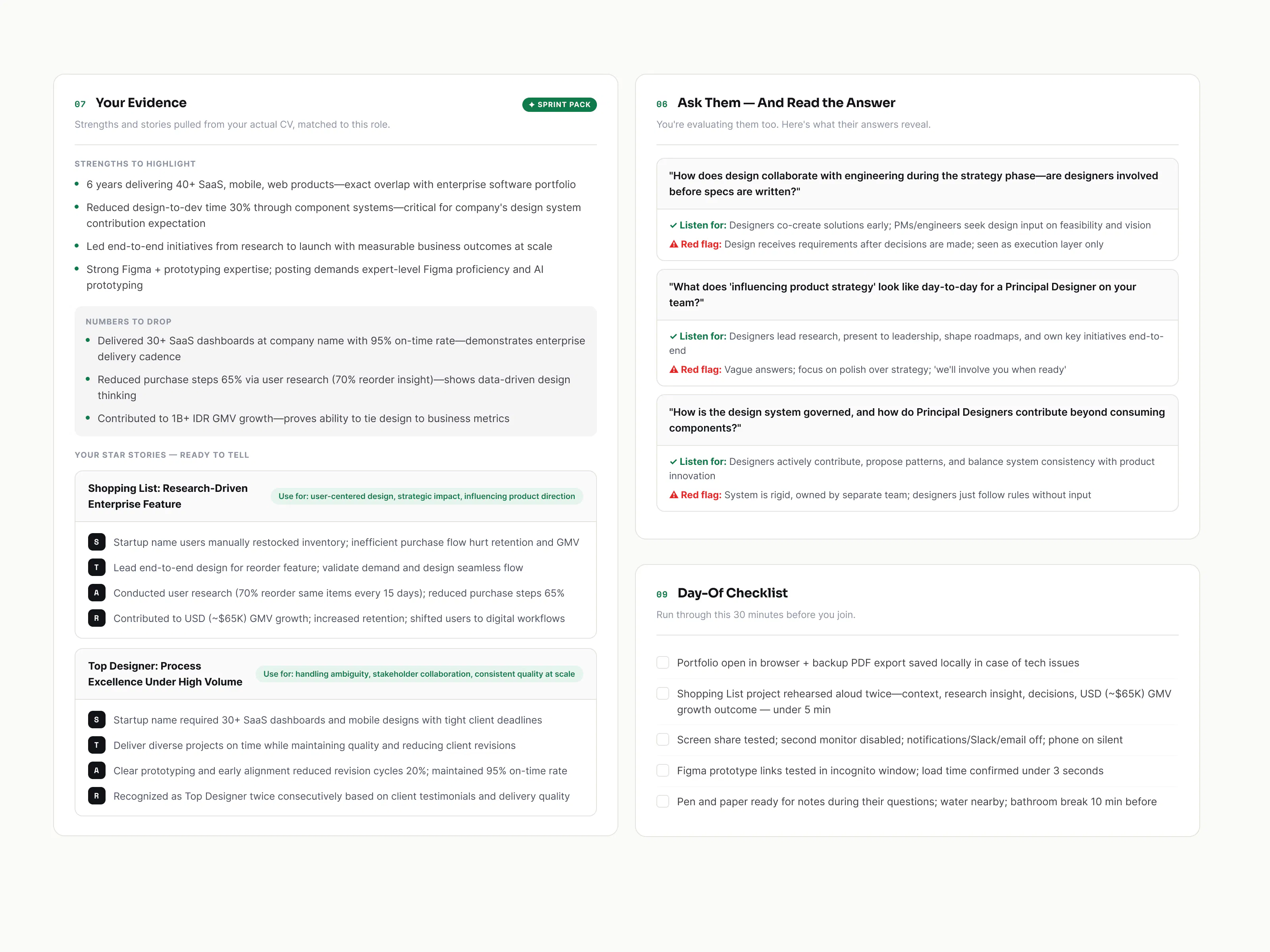 Intarvee — Walk into any interview ready gallery image