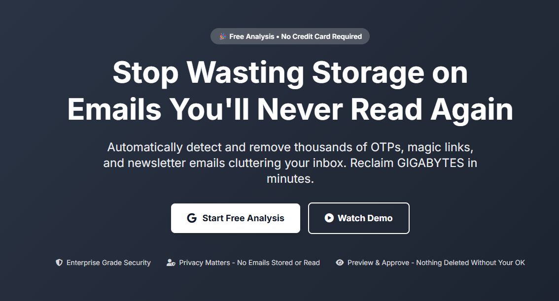 Clean Inbox - Declutter your Gmail - Screenshot 2 preview