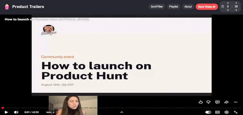 Product Trailers screenshot 2