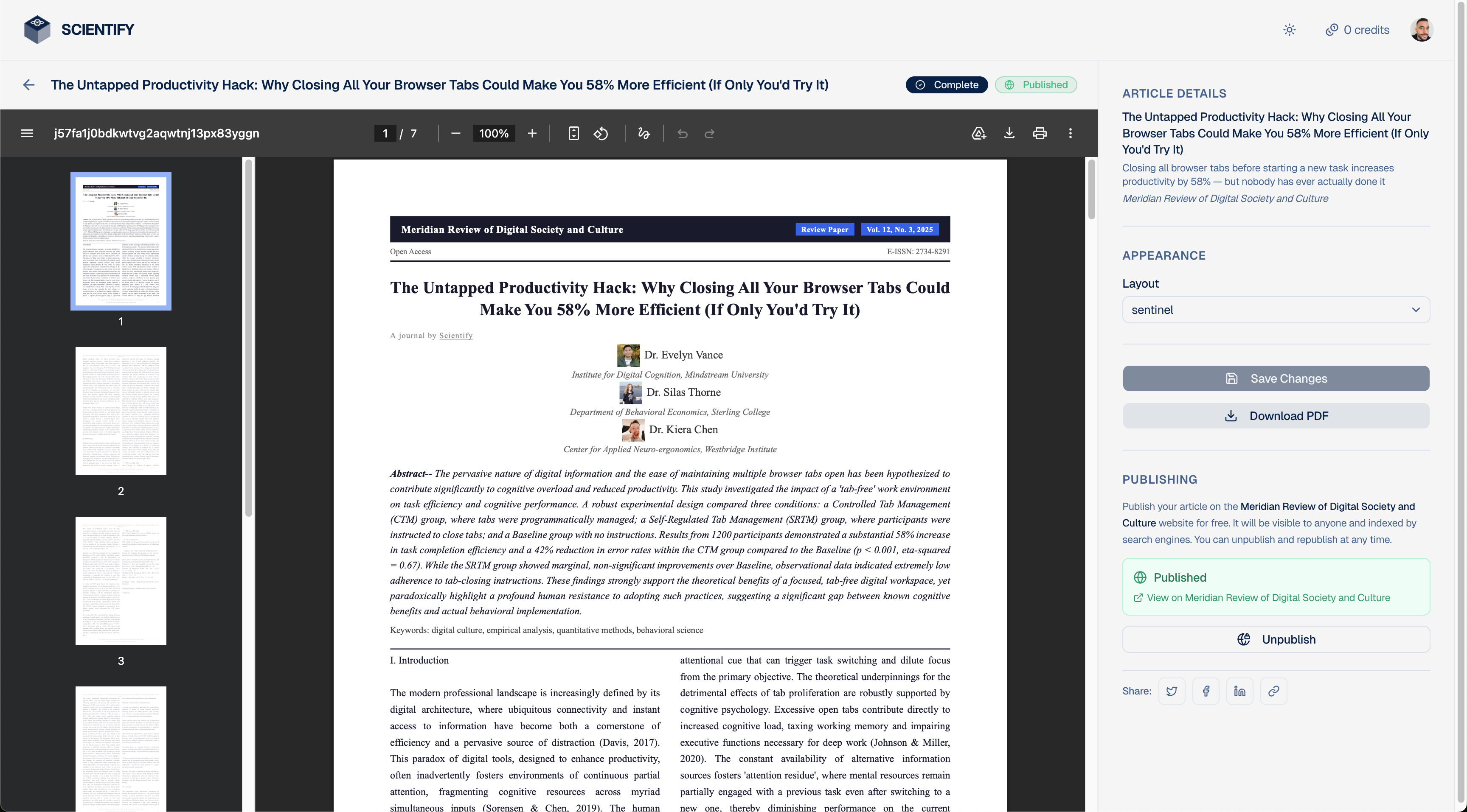 Scientify gallery image