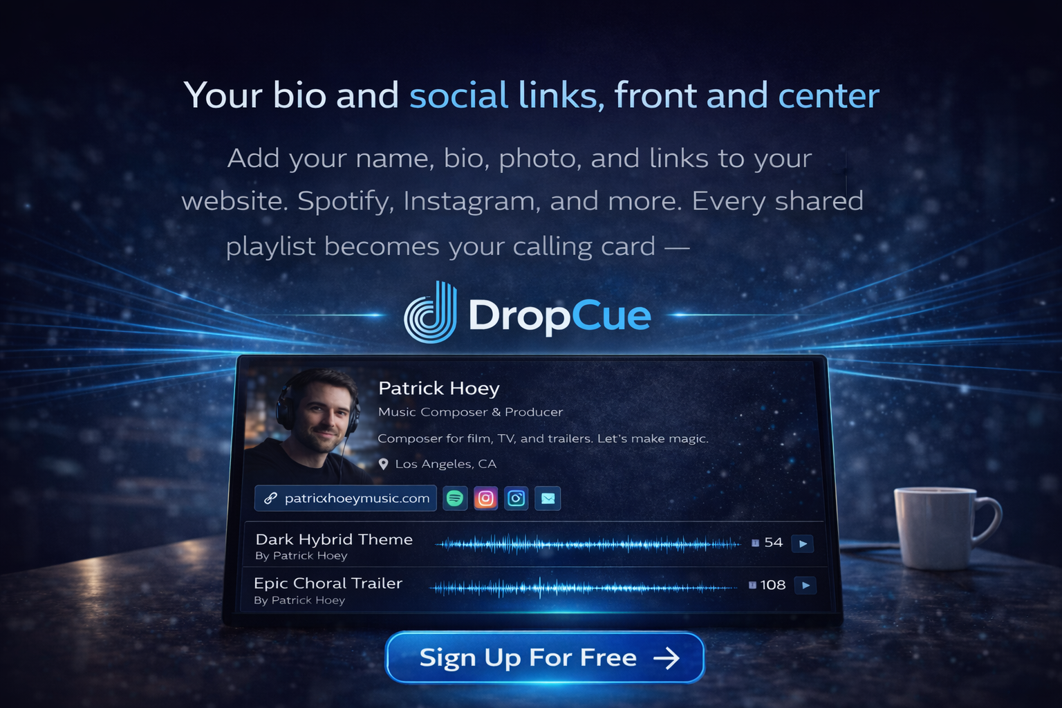 DropCue - Screenshot 2 showing product features and functionality