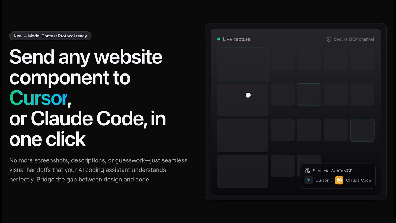 Web to MCP: Bridge Design and Code with AI