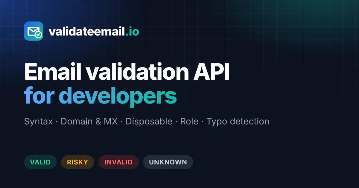 validateemail.io gallery image