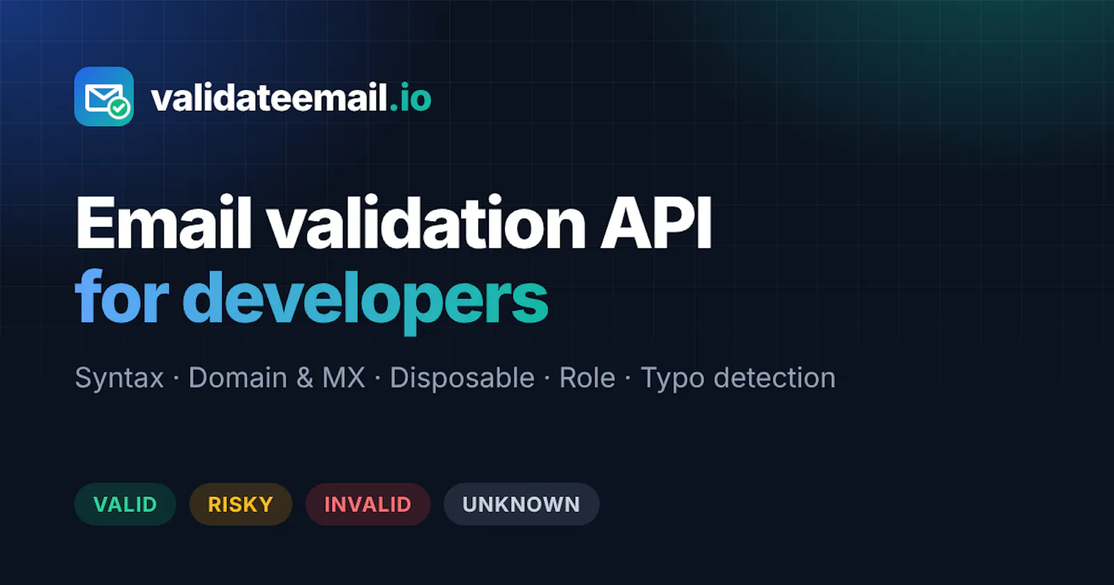 validateemail.io screenshot 1