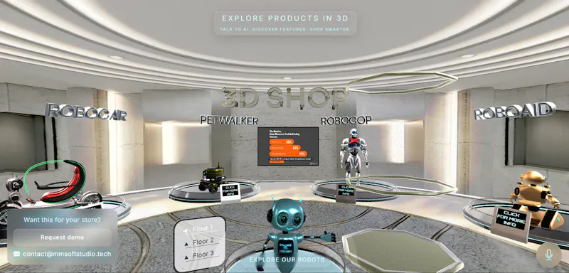 3D Shop 2.0 screenshot 2
