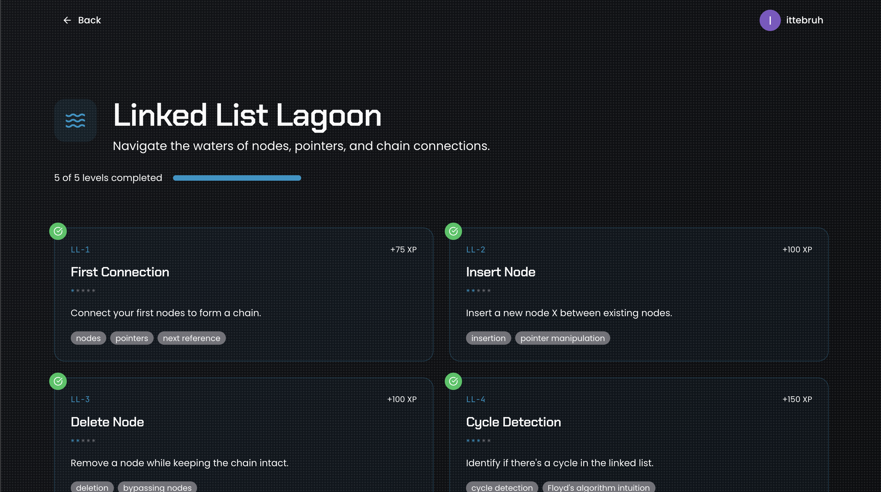 DSA Quest - Screenshot 4 showing product features and functionality