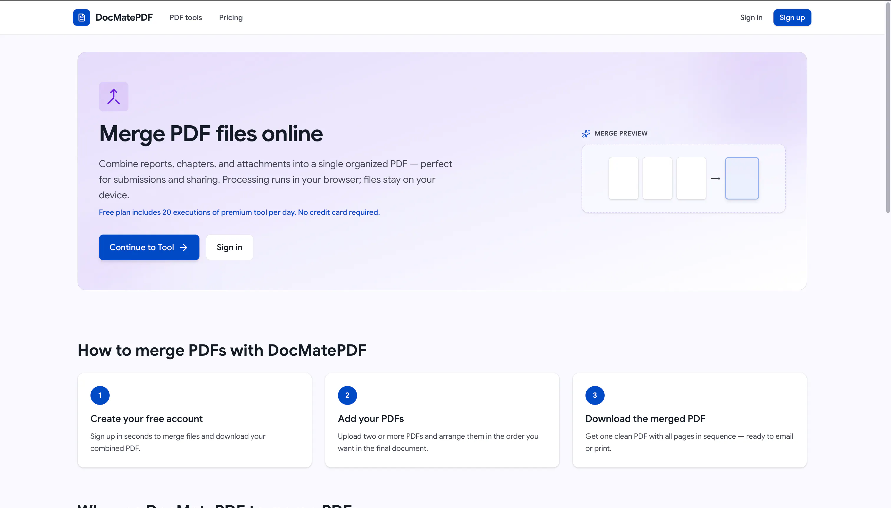 DocMatePDF screenshot