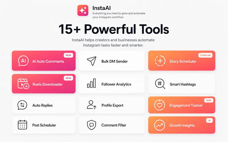 Automate Instagram Likes Follows Comment screenshot 1