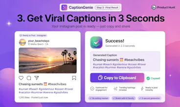 CaptionGenie gallery image