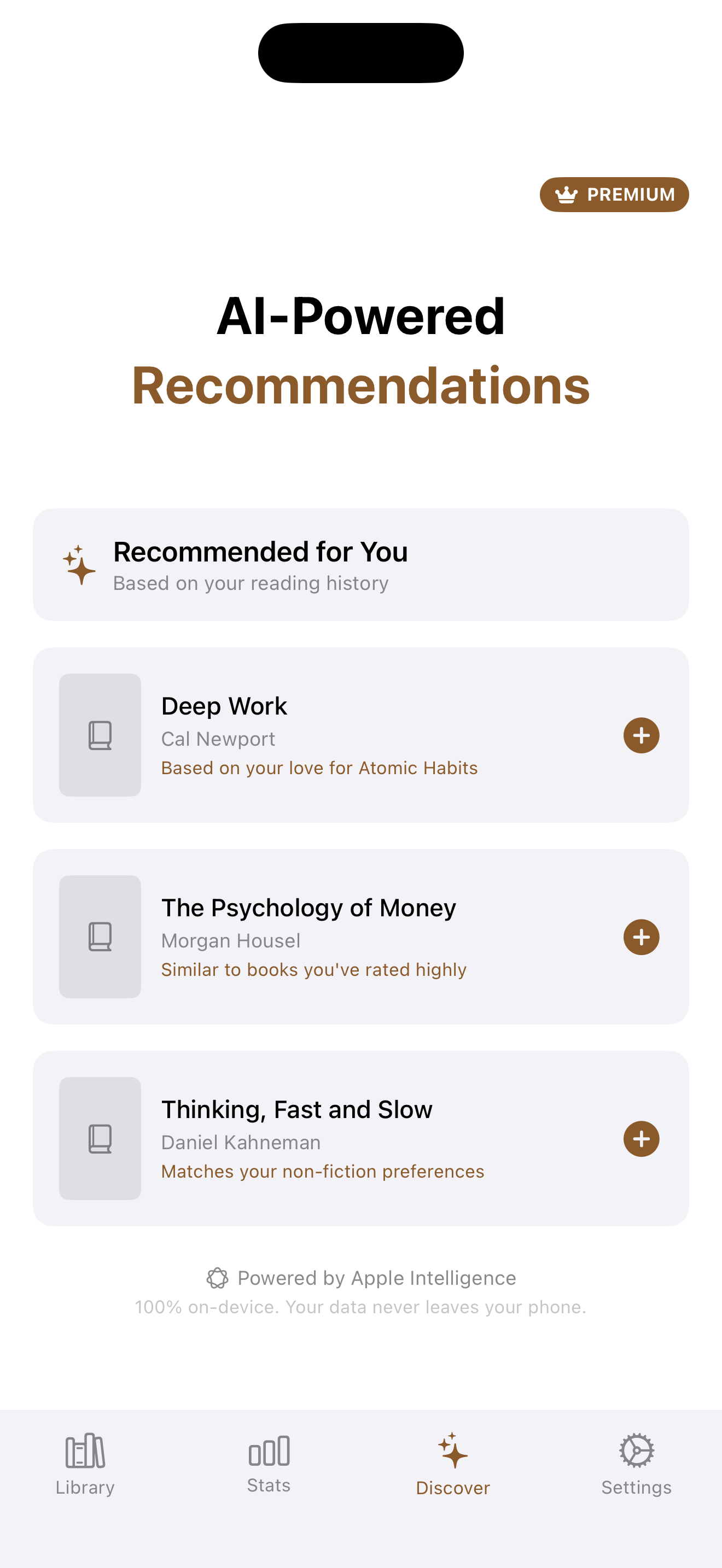 Leaflet: Private Book Tracker gallery image