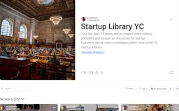 Redesign of the YC Library media 1
