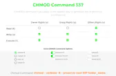Chmod Command Calculator
