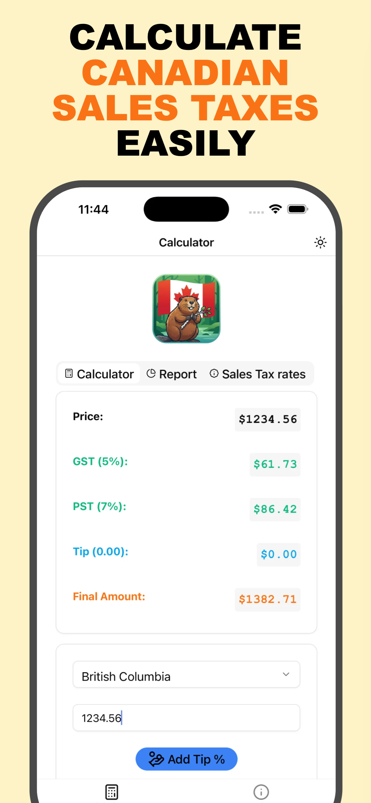 Beaver - Sales Tax Canada gallery image