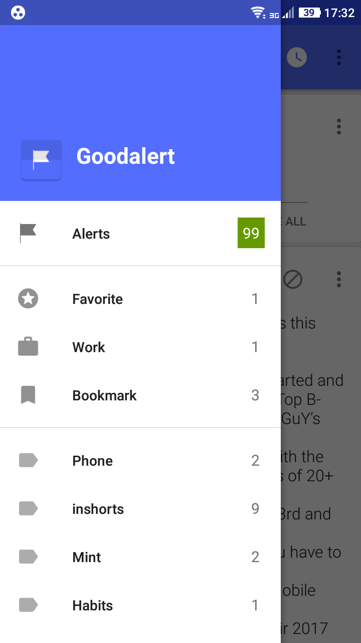 Goodalert | Category-based Notifications gallery image