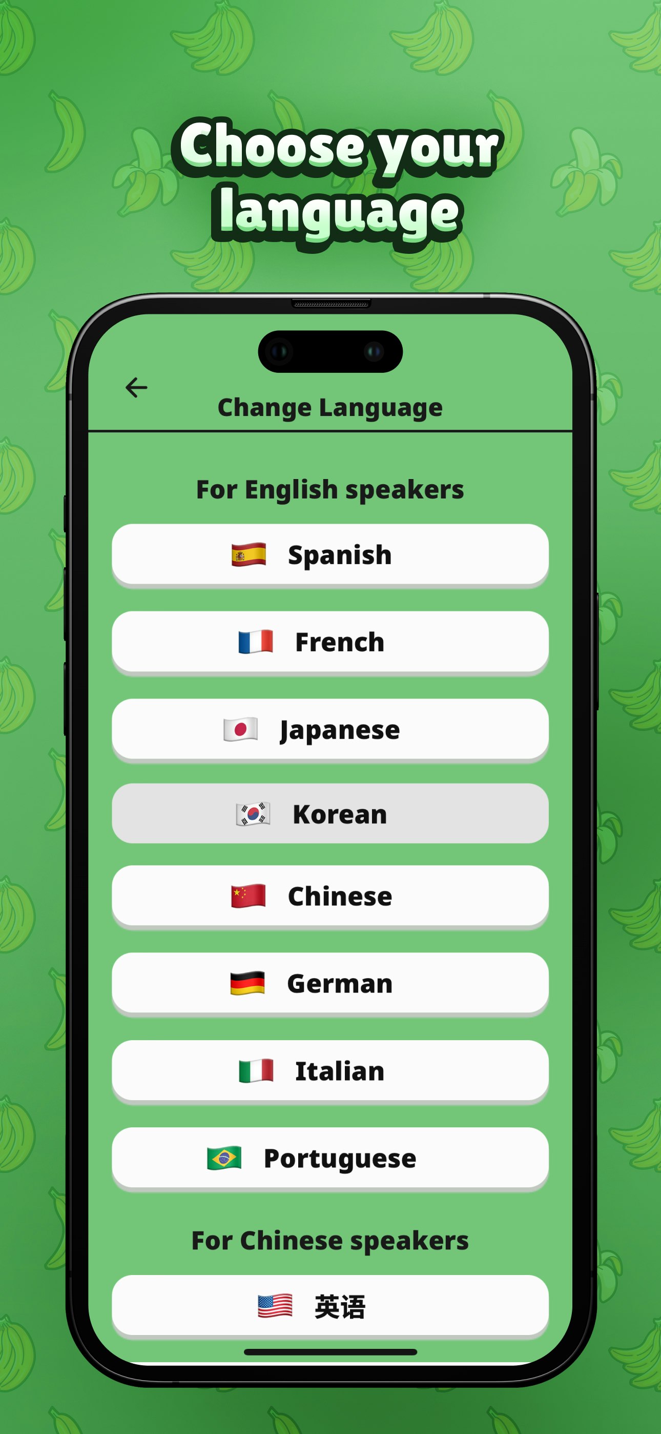 Mídia 7 de Lingopeel: prática de falar da linguagem Ai