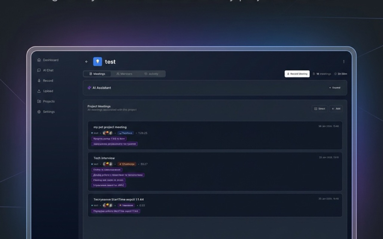 Laconote - Main product screenshot demonstrating key features and user interface