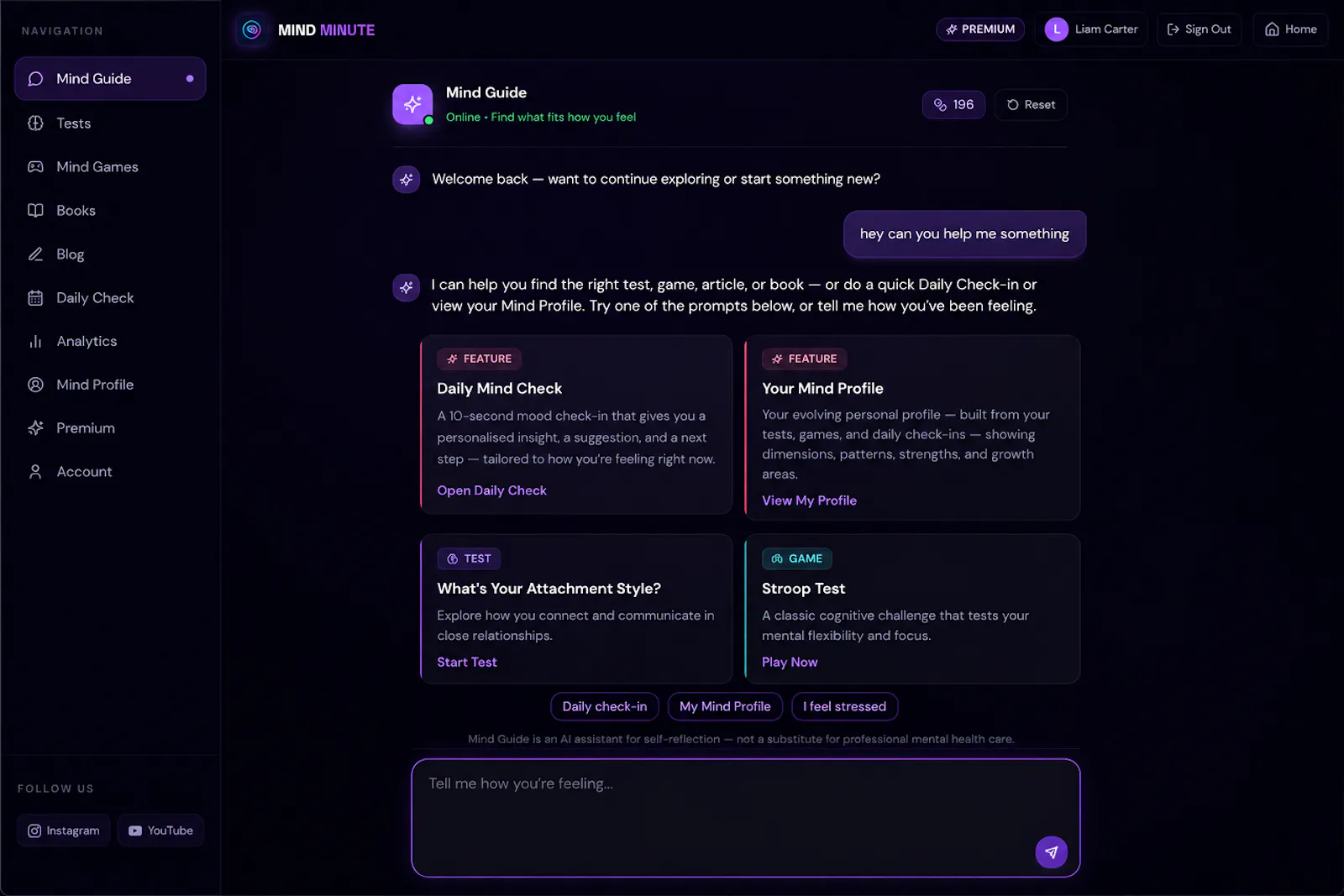 Mind Minute screenshot 1