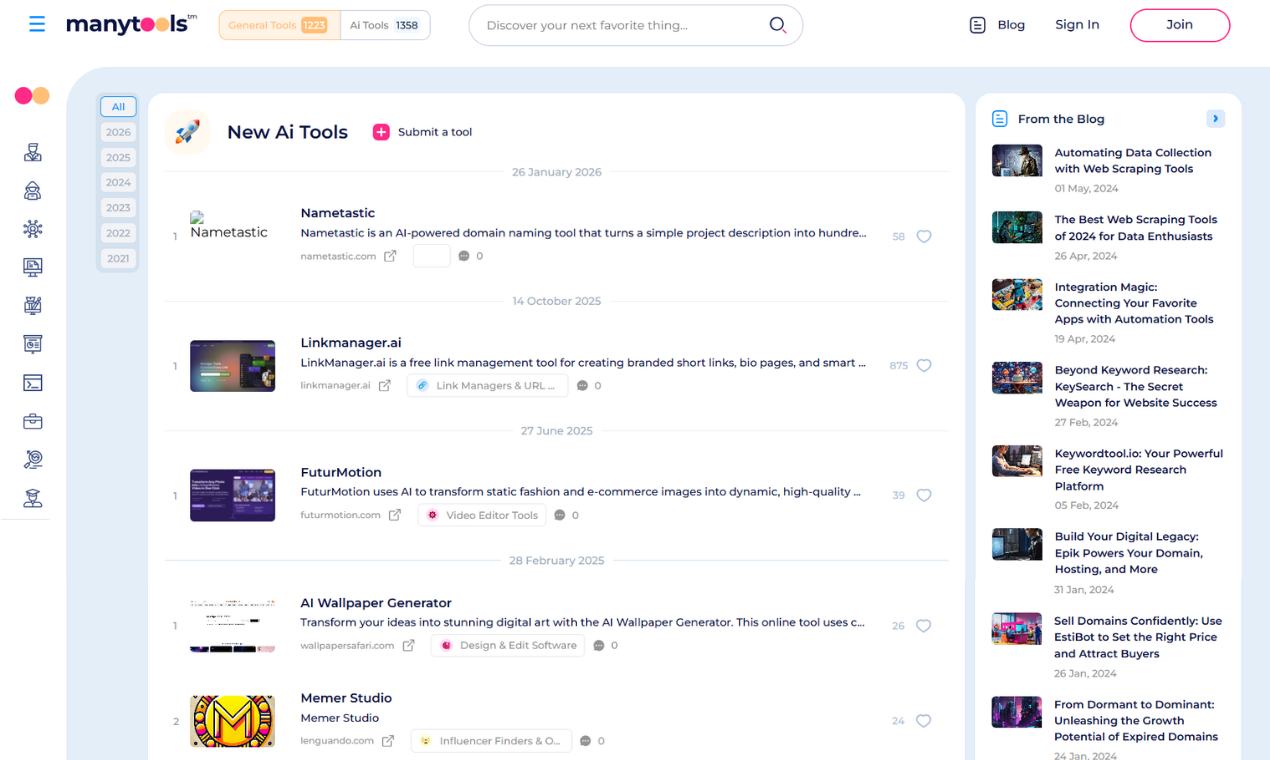 ManyTools - Screenshot 4 showing product features and functionality