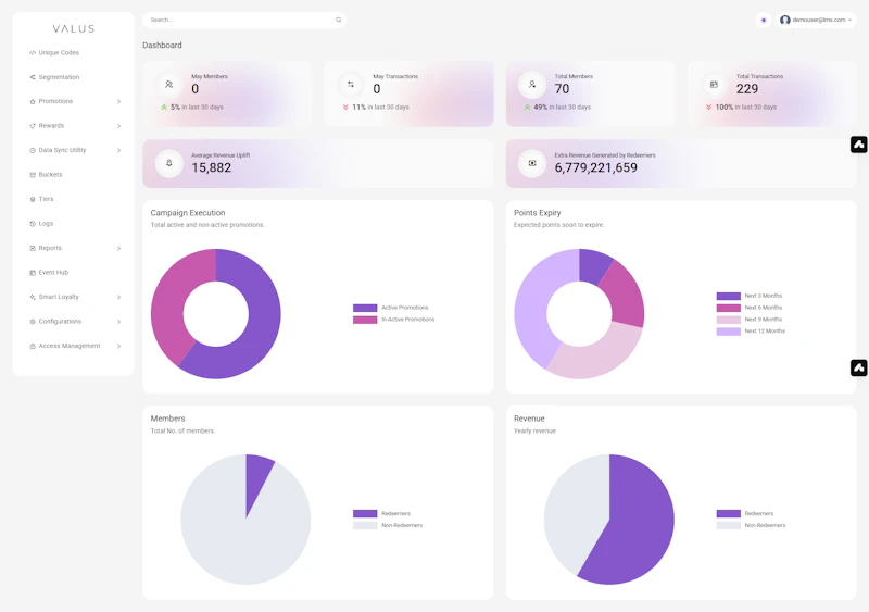 Valus Loyalty screenshot 1