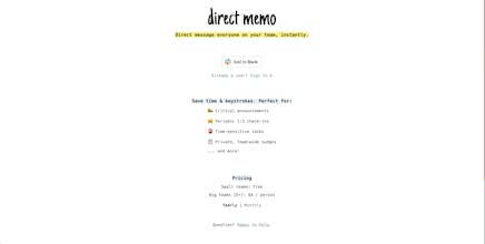 Direct Memo gallery image