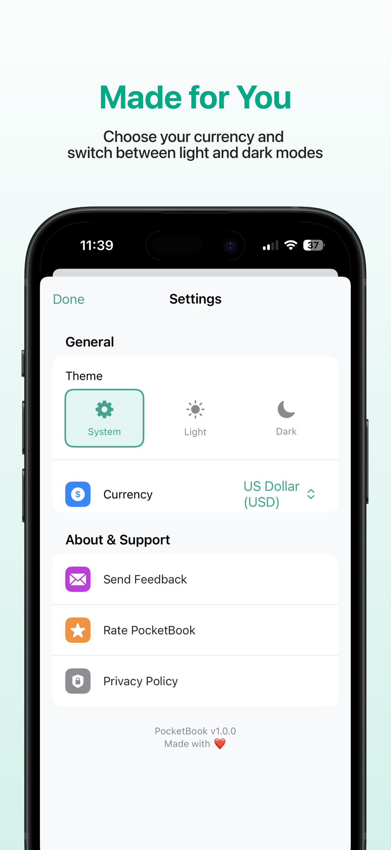Mídia 7 de Pocketbook ai - Seu treinador pessoal de IA por gastos mais inteligentes.