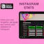 Notion Template - Instagram Stats