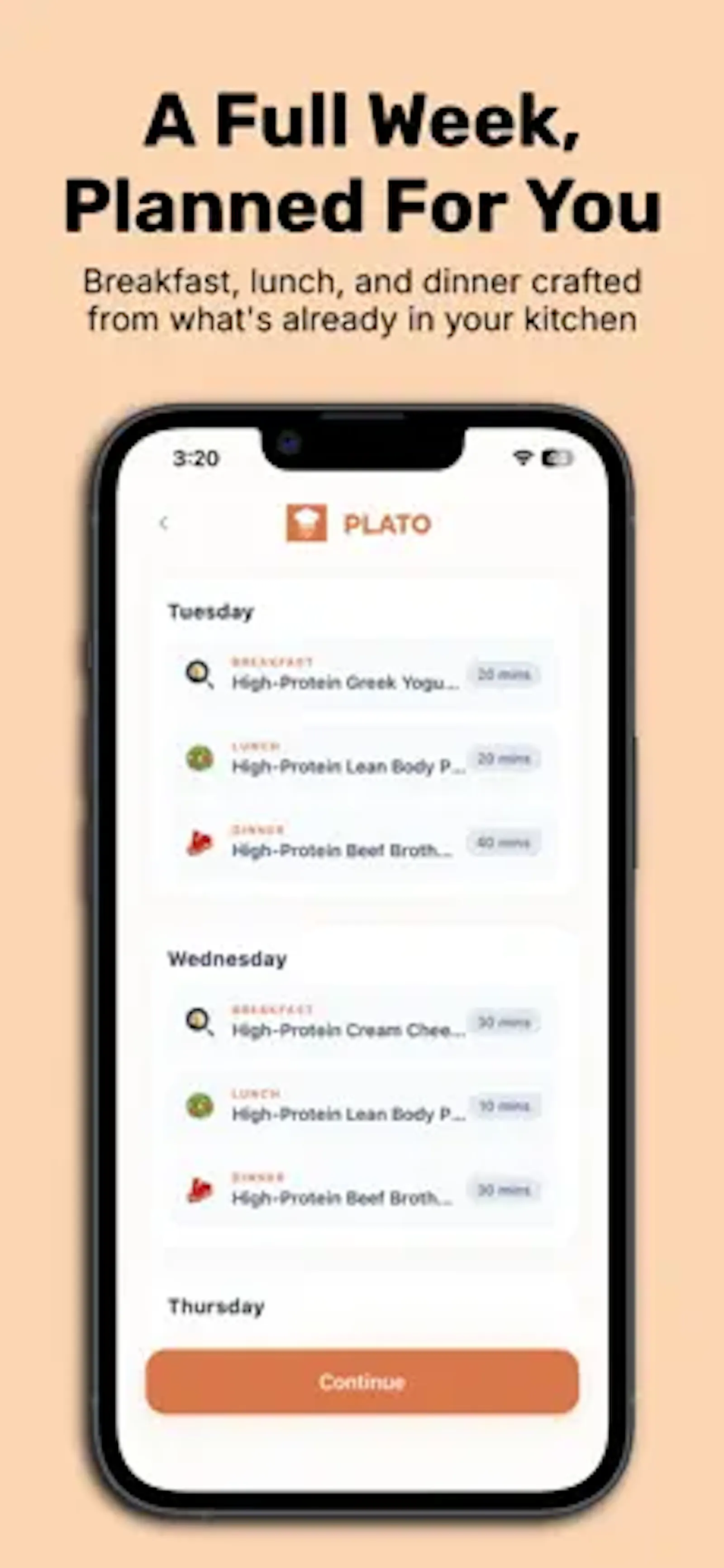 PLATO: Recipes & Pantry AI screenshot 3