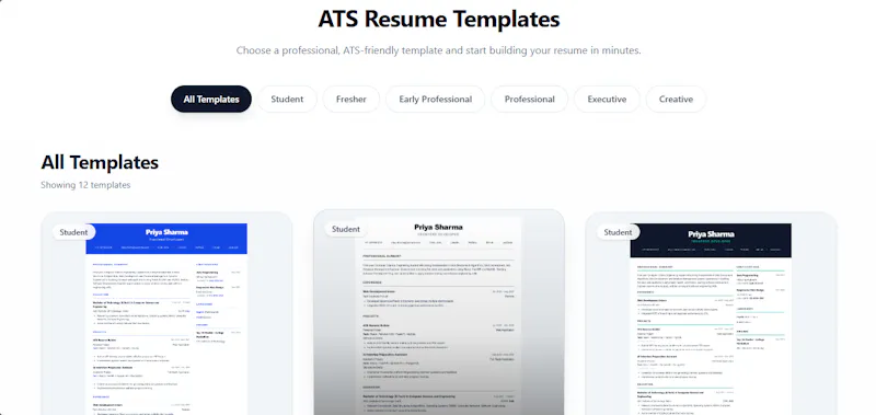 ResumeBuilder screenshot 4