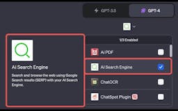 AI Search Engine ChatGPT Plugin media 1