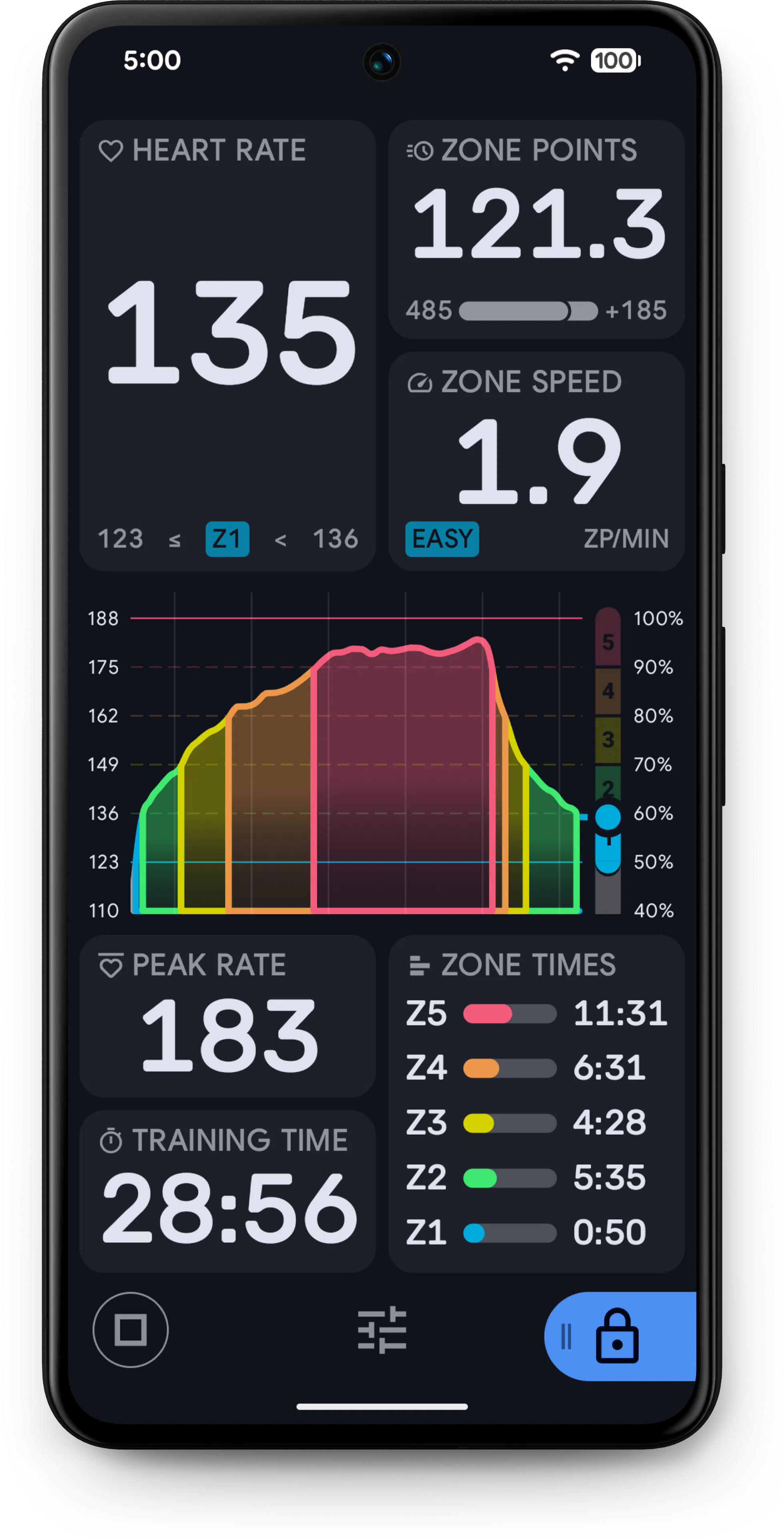 ZonePoints: Bluetooth Heart Rate Monitor gallery image