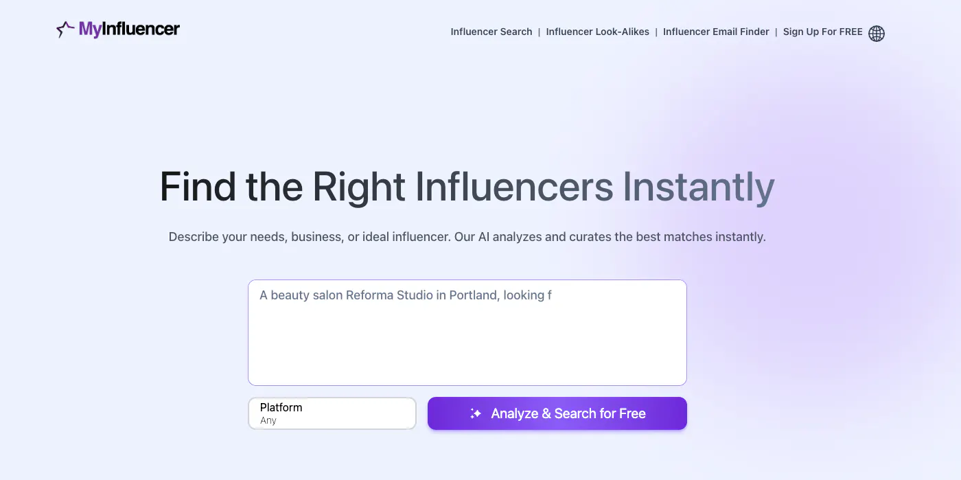 MyInfluencer gallery image