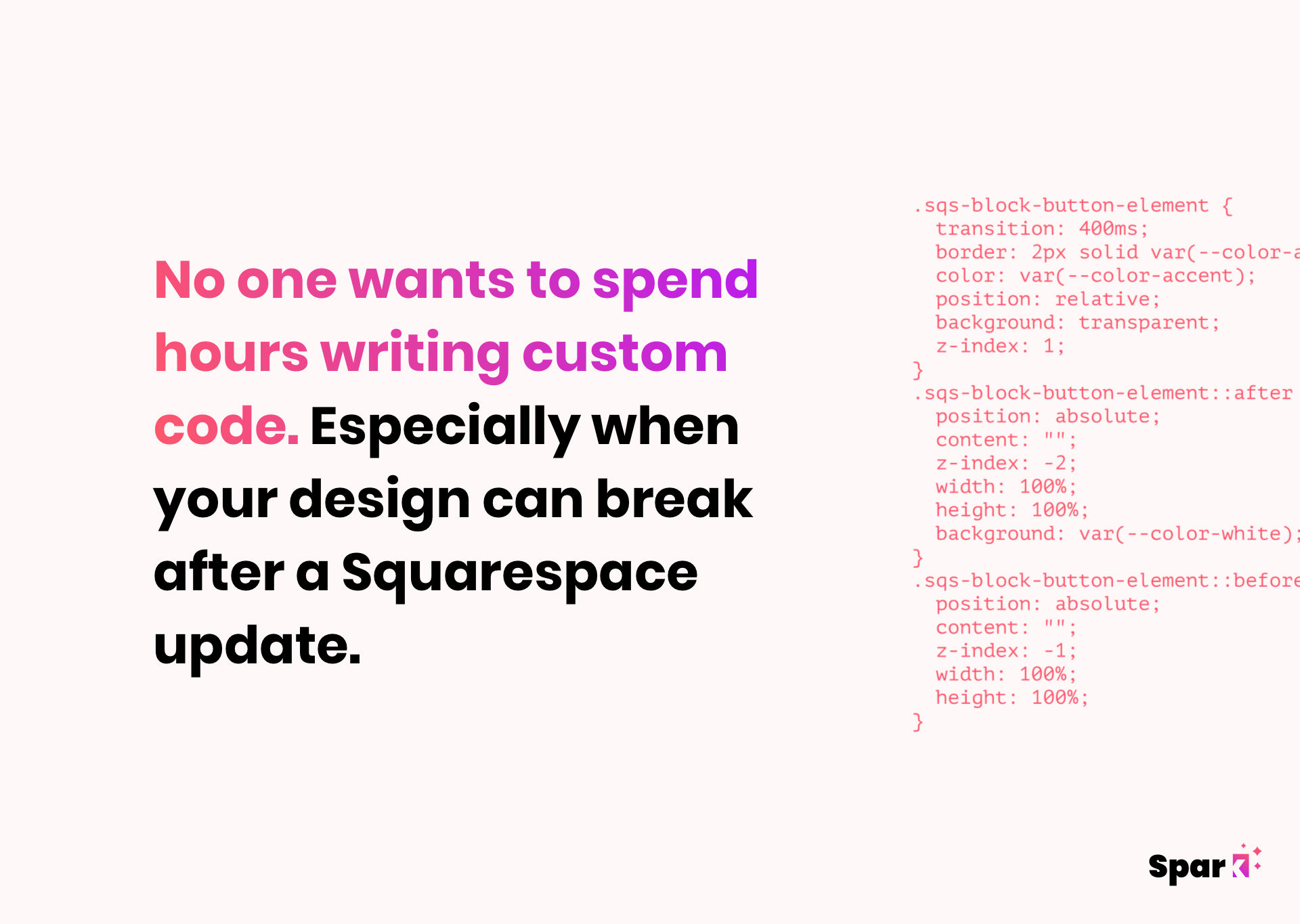 Spark for Squarespace gallery image