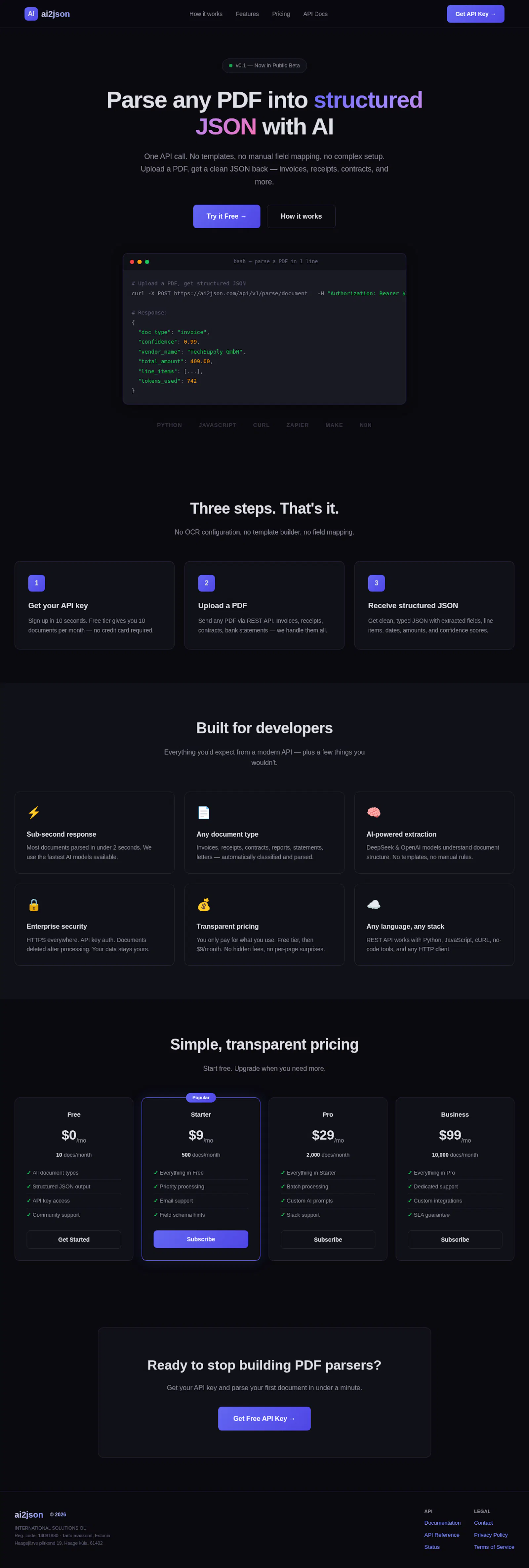 AI2JSON screenshot 3