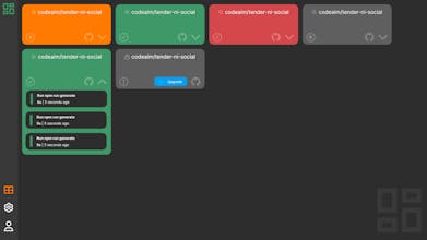 GitBoard.io - GitHub Actions Dashboard gallery image