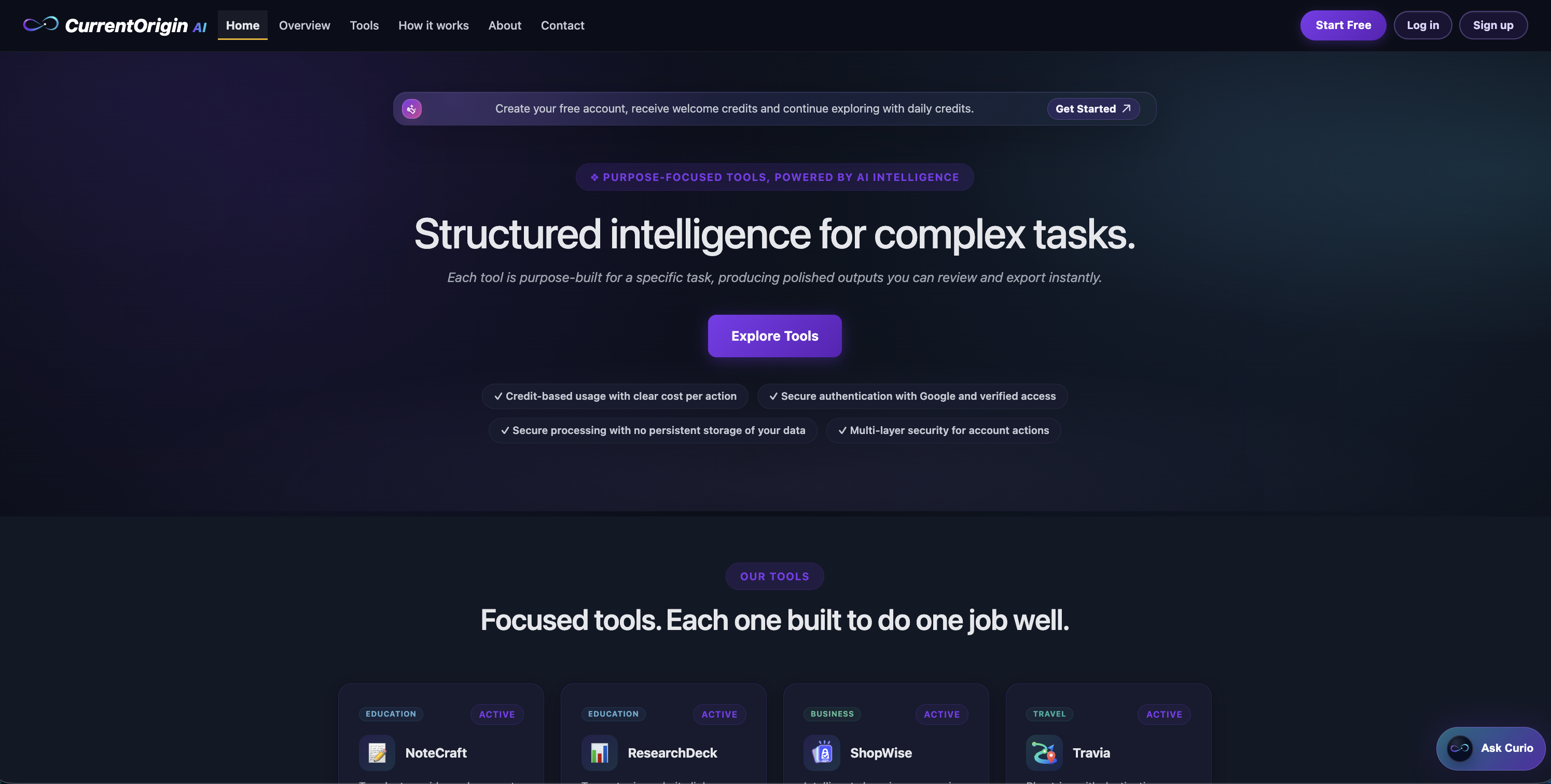 CurrentOrigin AI gallery image