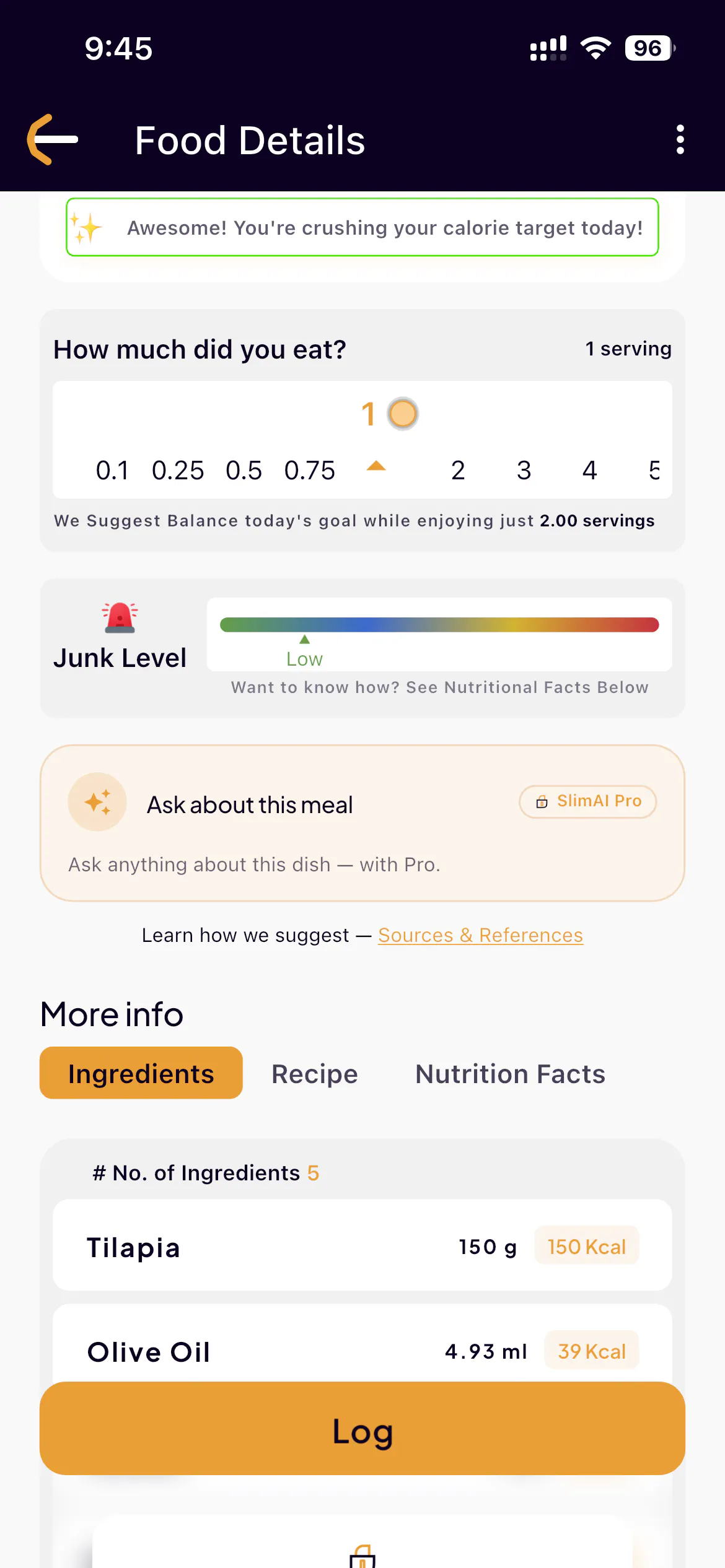 SlimAI Calorie Tracker gallery image
