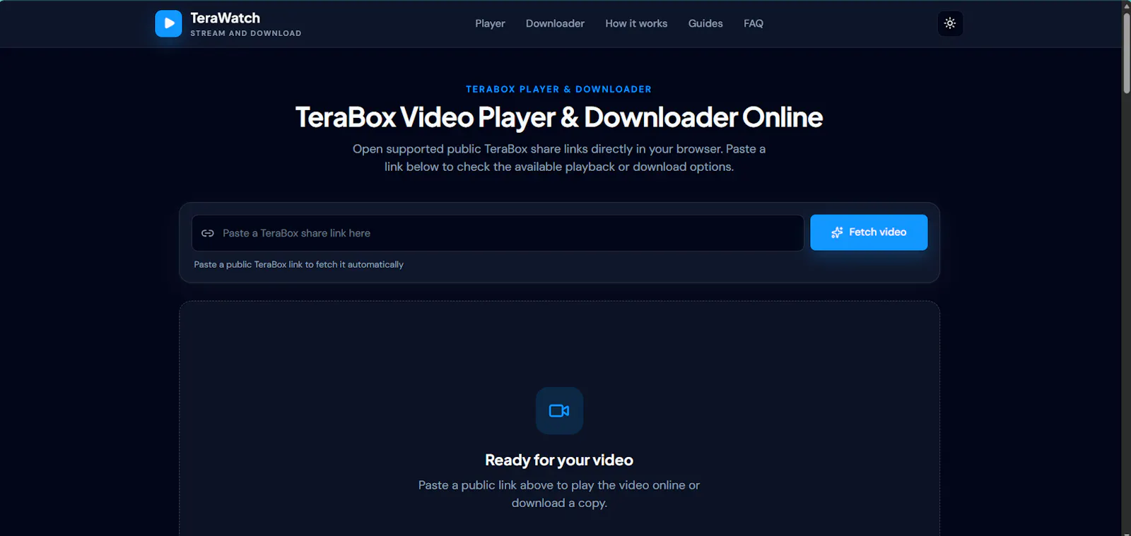TeraWatch screenshot 1