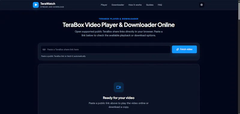 TeraWatch screenshot 1