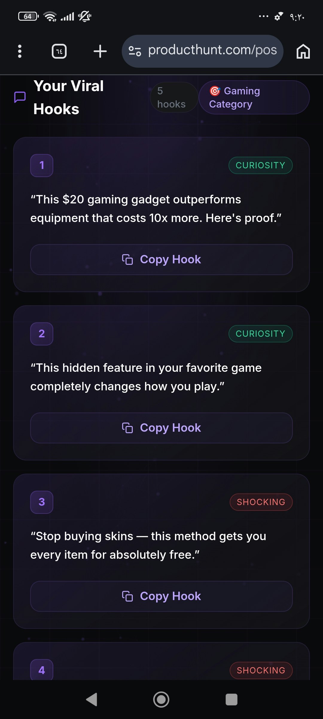 viralhooks-ai gallery image