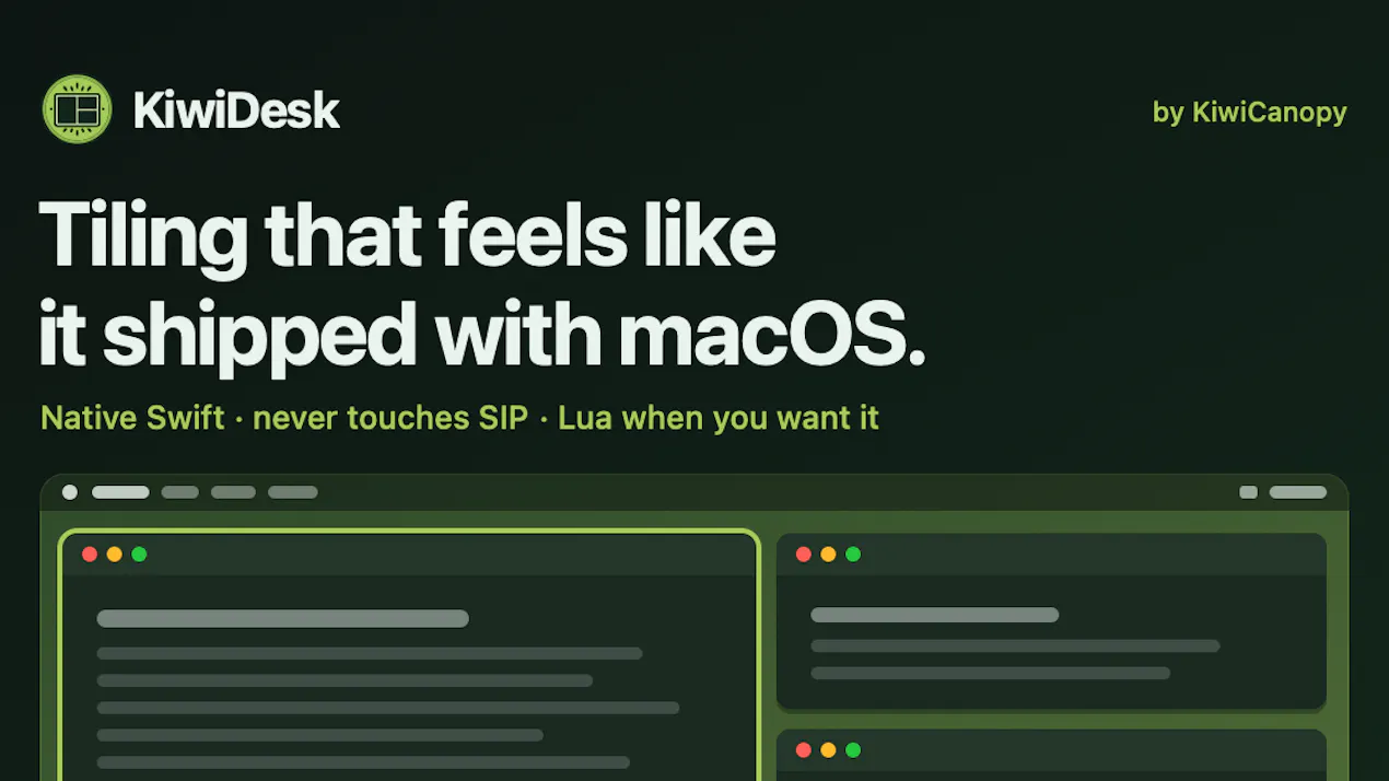 KiwiDesk product