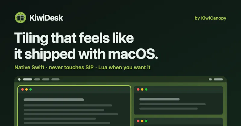 KiwiDesk screenshot 1